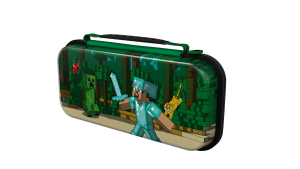 PDP REALMz™ Travel Case Plus: Minecraft Forest Battle - Nintendo Switch™